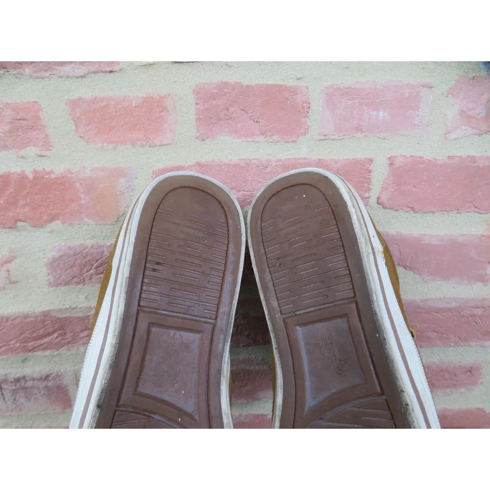 Polo Ralph Lauren Zale Shoes Mens Size 10.5 Brown Suede Mid Top Casual Comfort